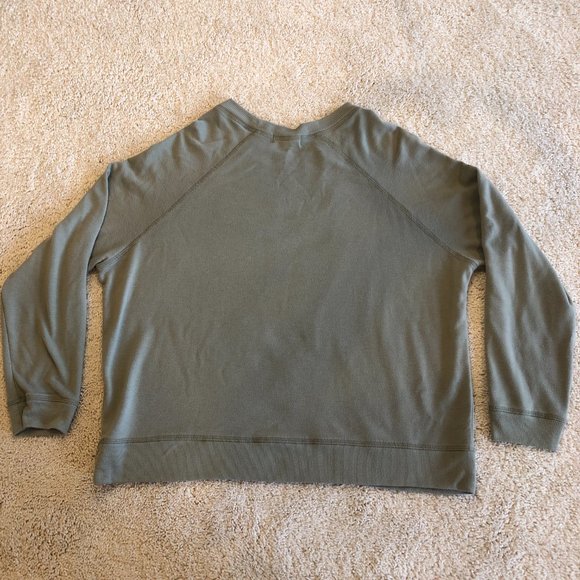 Altar'd State Women's Yosemite Long-Sleeve Oversized Top Sweatshirt Size XSmall - Picture 4 of 10